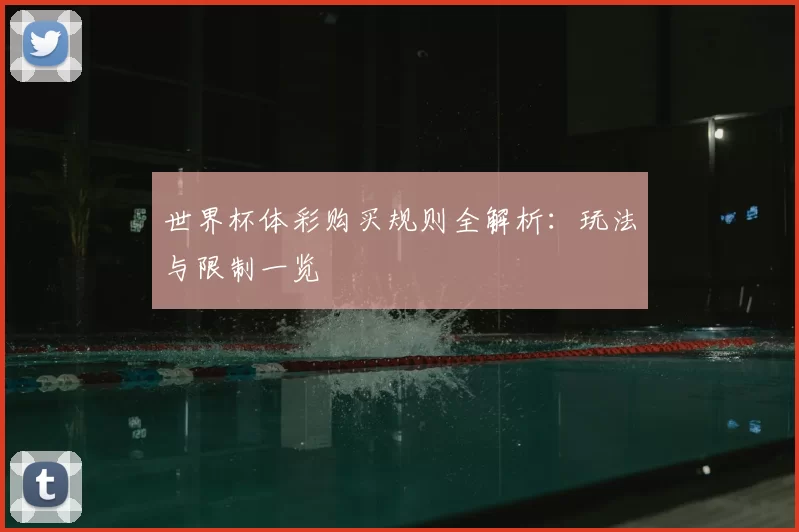 世界杯体彩购买规则全解析：玩法与限制一览