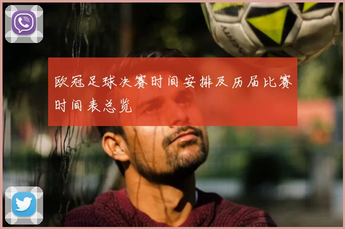 欧冠足球决赛时间安排及历届比赛时间表总览