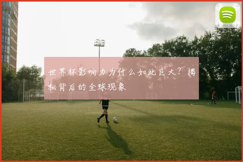 世界杯影响力为什么如此巨大？揭秘背后的全球现象